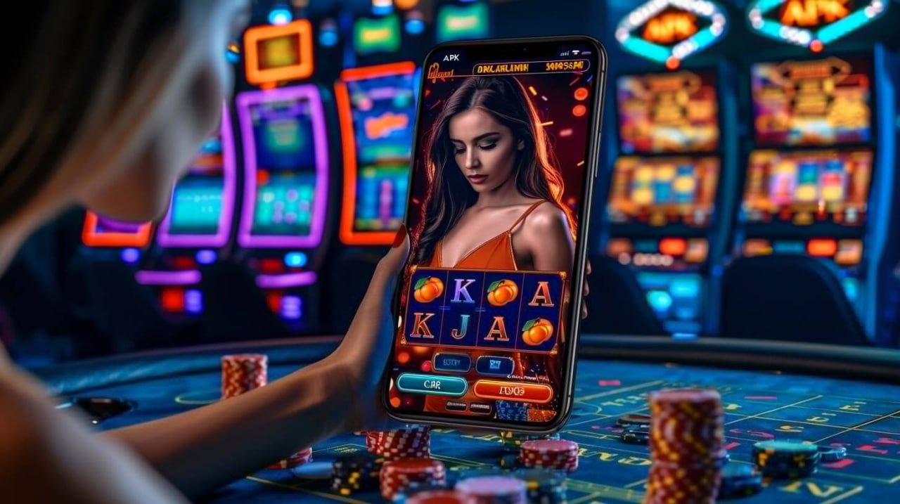 Pengguna memeriksa deposit melalui ponsel